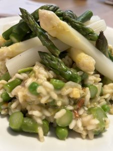 Asperge risotto